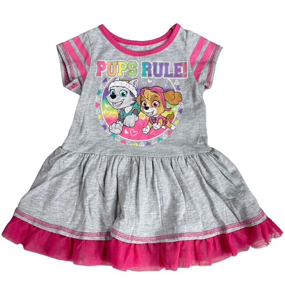 Girls size 2t Paw Patrol, handkerchief, colorful summer dress bundle EUC - Picture 6 of 13